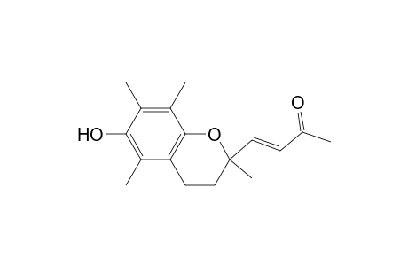 4-(6-hydroxy-2,5,7,8-tetramethylchroman-2-yl)but-3-en-2-one