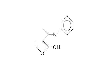 3-(1-Phenylimino-ethyl)-2-hydroxy-3,4-dihydro-furan isom. B