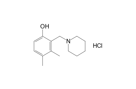 3,4-dimethyl-2-(piperidinomethyl)phenol, hydrochloride