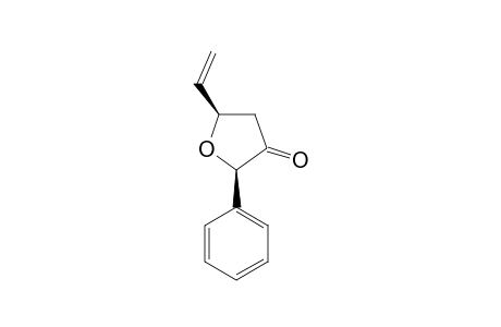 cis-2-PHENYL-5-VINYL-3-TETRAHYDROFURANONE