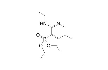 Diethyl[5'-methyl-2'-(ethylamino)pyridin-3'-yl]Phosphonate