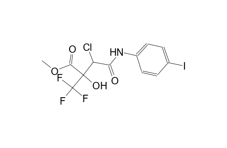 methyl 3-chloro-2-hydroxy-4-(4-iodoanilino)-4-oxo-2-(trifluoromethyl)butanoate