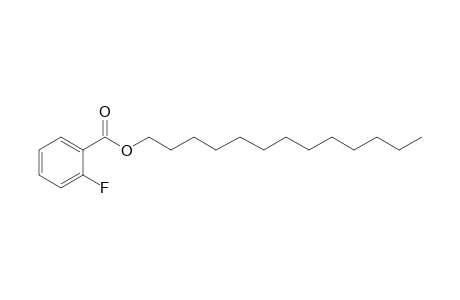 2-Fluorobenzoic acid, tridecyl ester