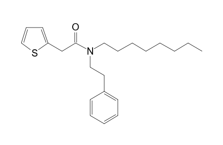 Thiophene-2-acetamide, N-(2-phenylethyl)-N-octyl-