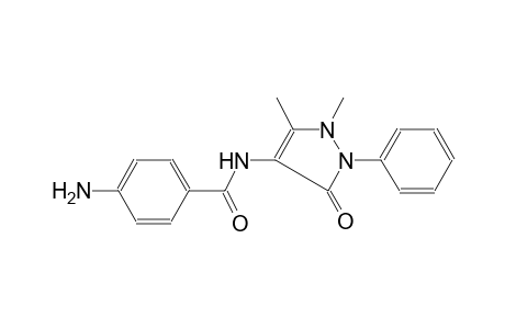 benzamide, 4-amino-N-(2,3-dihydro-1,5-dimethyl-3-oxo-2-phenyl-1H-pyrazol-4-yl)-