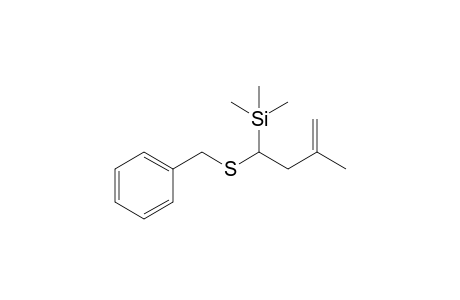 (1-Benzylsulfanyl-3-methylbut-3-enyl)trimethylsilane