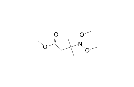 Methyl 3-(dimethoxyamino)-3-methylbutanoate