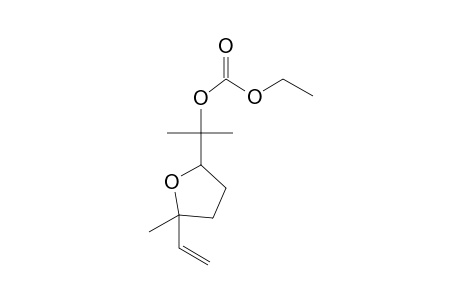 Ethyl 2-(5-methyl-5-vinyltetrahydrofuran-2-yl)propan-2-yl carbonate