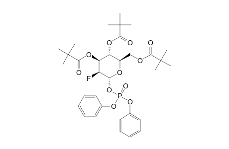 2-DEOXY-2-FLUORO-3,4,6-TRI-O-PIVALOYL-ALPHA-1-(DIPHENYLPHOSPHORYL)-D-MANNOPYRANOSE