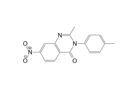 2-methyl-3-(4-methylphenyl)-7-nitro-4(3H)-quinazolinone