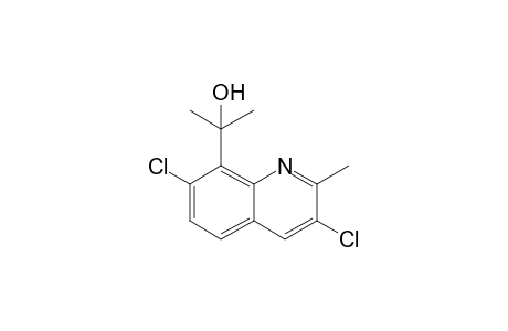 2-(3,7-dichloro-2-methyl-8-quinolinyl)-2-propanol