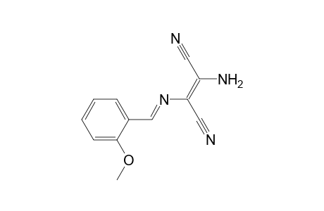 2-Butenedinitrile, 2-amino-3-[[(2-methoxyphenyl)methylene]amino]-