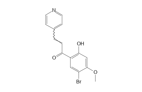 5'-BROMO-2'-HYDROXY-4'-METHOXY-3-(4-PYRIDYL)ACRYLOPHENONE