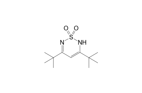 3,5-ditert-butyl-2H-1,2,6-thiadiazine 1,1-dioxide