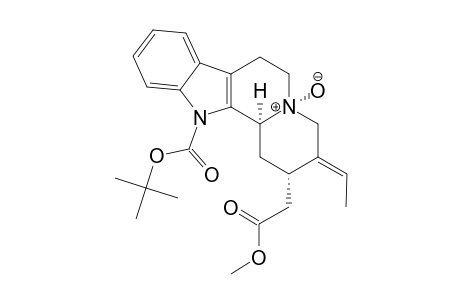 NA-BOC-DEFORMYL-15-EPI-E-GEISSOSCHIZINE-CIS-NB-OXIDE
