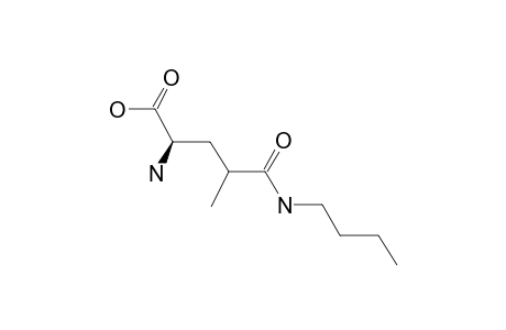 .Gamma.-dl-methyl-D-glutamyl-N-butylamine