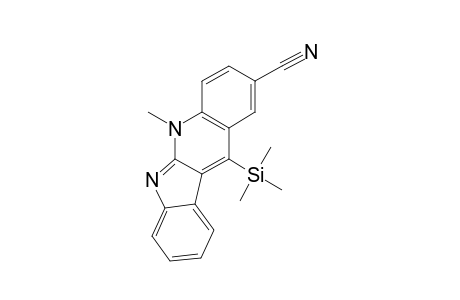 2-CYANO-11-TRIMETHYLSILYL-NEOCRYPTOLEPINE