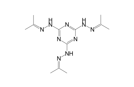 2,4,6-Trisisopropylidenehydrazine-s-trazine
