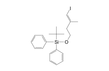 tert-Butyl-[(E)-4-iodanyl-3-methyl-but-3-enoxy]-diphenyl-silane