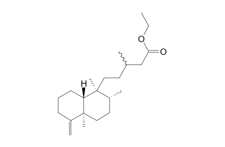 Ethyl clerod-4(18)-en-15-oate