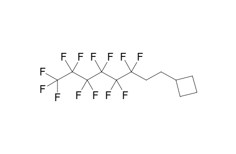 3,3,4,4,5,5,6,6,7,7,8,8,8-Tridecakis(fluoranyl)octylcyclobutane
