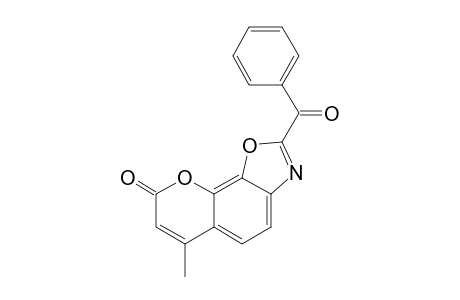 2-Benzoyl-6-methyl-8H-pyrano[3,2-g]benzoxazol-8-one