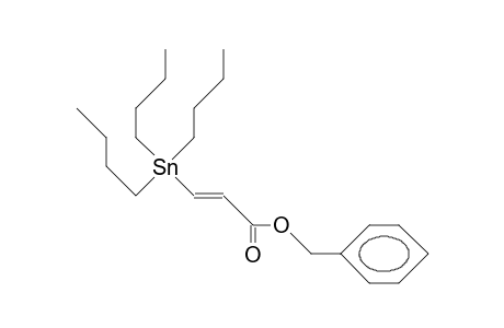 (E)-3-Tributylstannyl-propenoic acid, benzyl ester