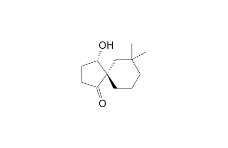 (4S,5S)-4-Hydroxy-7,7-dimethylspiro[4.5]decan-1-one