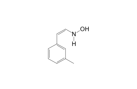 2-(3-Methylphenyl)vinyl-1-hydroxylamine