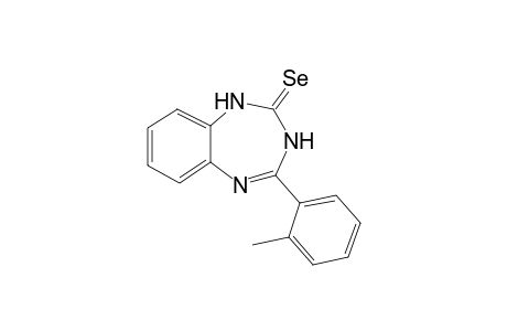 1,3-Dihydro-4-(2-methylphenyl)-2H-1,3,5-benzotriazepine-2-selone