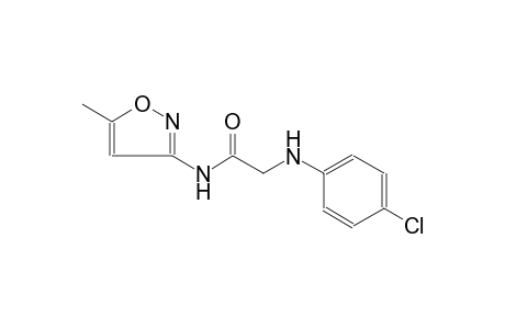 2-(4-chloroanilino)-N-(5-methyl-3-isoxazolyl)acetamide