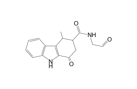 1-keto-N-(2-ketoethyl)-4-methyl-2,3,4,9-tetrahydrocarbazole-3-carboxamide