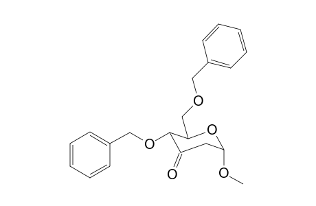 1-Methyl-2-deoxy-4,6-di-O-benzyl-.alpha.-D-erythro-hexopyranosid-3-ulose