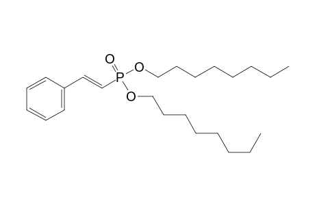 styrylphosphonic acid, dioctyl ester