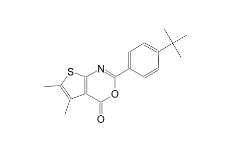 2-(4-tert-butylphenyl)-5,6-dimethyl-4H-thieno[2,3-d][1,3]oxazin-4-one