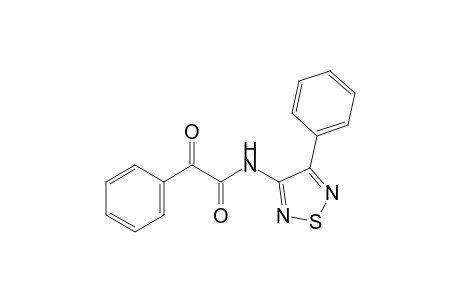 2-keto-2-phenyl-N-(4-phenyl-1,2,5-thiadiazol-3-yl)acetamide