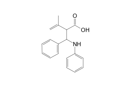2-(2-Aza-1,2-diphenylethyl)-3-methylbut-3-enoic acid