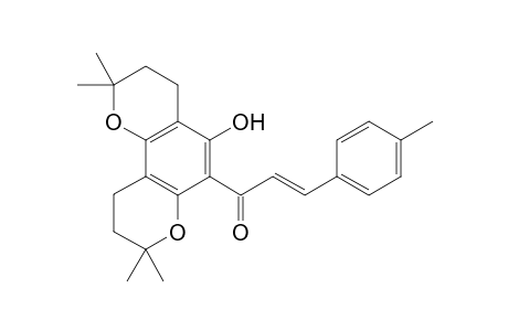 9-Hydroxy-10-(4'-methylcinnamoyl)-2,2,6,6-tetramethyltetrahydrobenzo[1,2-b:3,4-b']dipyran