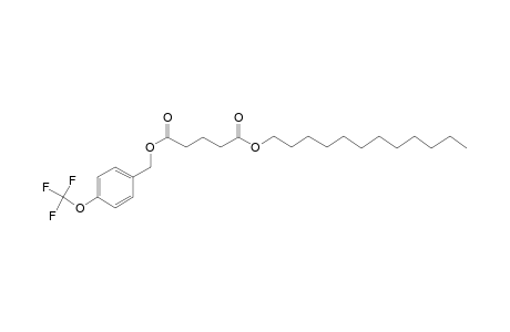 Glutaric acid, dodecyl 4-(trifluoromethoxy)benzyl ester