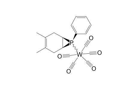 ANTI-(4,5-DIMETHYL-7-PHENYL-7-PHOSPHABICYCLO-[4.1.0]-HEPT-4-ENE)-PENTACARBONYLTUNGSTEN