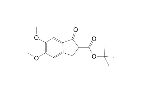 tert-Butyl 5,6-dimethoxy-1-oxo-2,3-dihydro-1H-indene-2-carboxylate