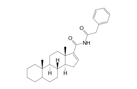 (8R,9S,10S,13S,14S)-10,13-Dimethyl-2,3,4,5,6,7,8,9,10,11,12,13,14,15-tetradecahydro-1H-cyclopenta[a]phenanthrene-17-carboxylic acid phenylacetyl-amide