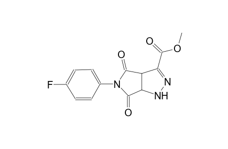 pyrrolo[3,4-c]pyrazole-3-carboxylic acid, 5-(4-fluorophenyl)-1,3a,4,5,6,6a-hexahydro-4,6-dioxo-, methyl ester