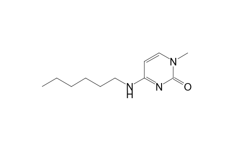 1-Methyl-4-n-hexylaminocytosine