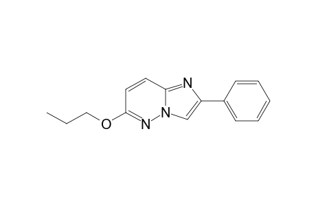 2-Phenyl-6-propoxyimidazo[1,2-b]pyridazine