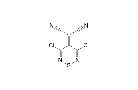 2-(3,5-dichloro-1,2,6-thiadiazin-4-ylidene)malononitrile
