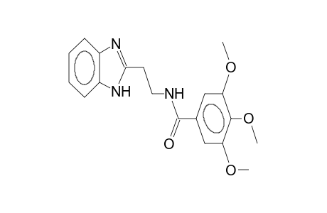 2-[2-(3,4,5-trimethoxybenzamid)ethyl]benzimidazole