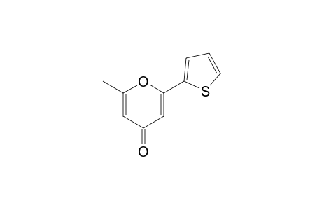 6-Methyl-2-(2-thienyl)pyran-4H-one