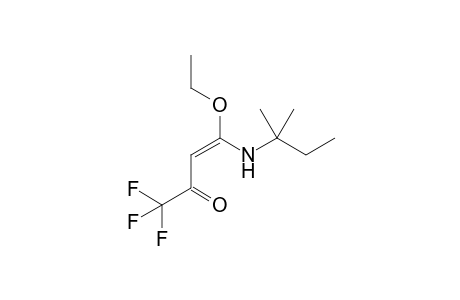 (E)-4-(1,1-dimethylpropylamino)-4-ethoxy-1,1,1-trifluoro-but-3-en-2-one