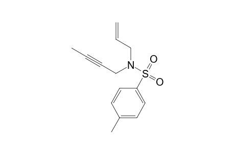 N-allyl-N-but-2-ynyl-4-methyl-benzenesulfonamide
